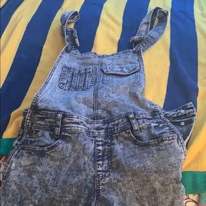 Acid Wash Overalls